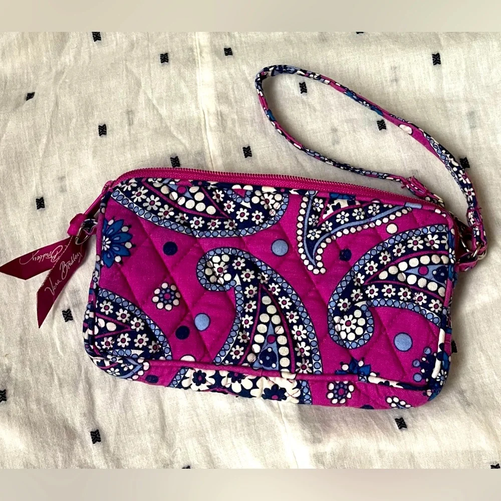 Vera Bradley zipper Wallet‎ two compartment
